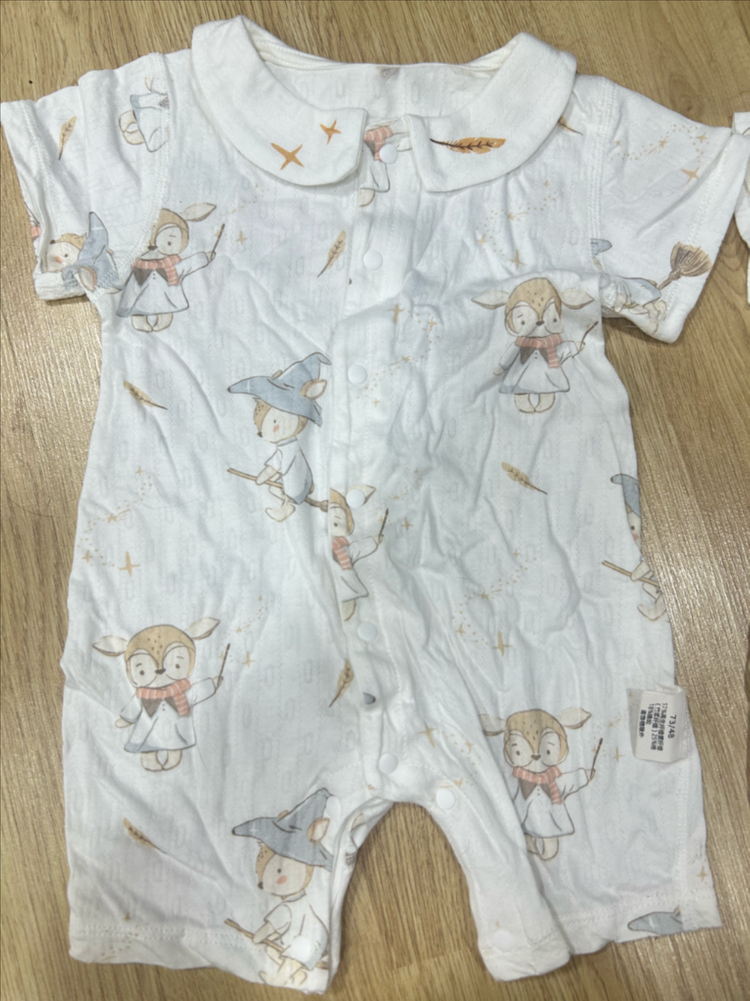 아기옷 반팔 롬퍼 새상품 일괄(73사이즈) 이미지