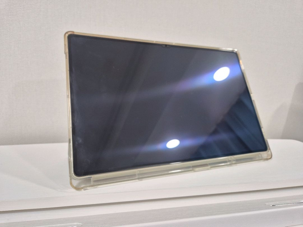 갤럭시 탭 S9 Ultra 256GB 베이지 색상 Wif 모델 풀박스, S펜, 무선키보드 이미지