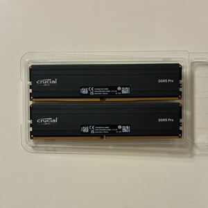 마이크론 DDR5 PRO 6000 24gbx2 48GB 판매합니다 이미지
