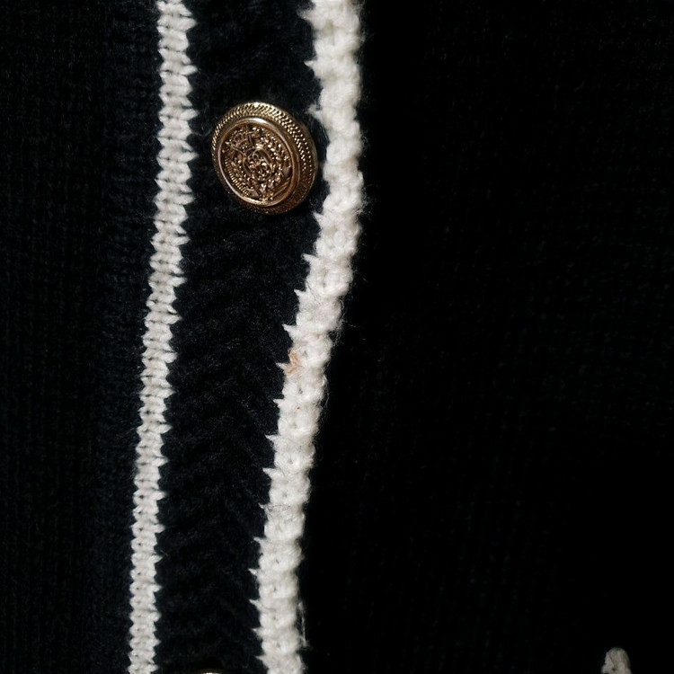 하케쉬 코코라인 니트 가디건 블랙 트위드 자켓 / 트위 리엘 언에디트 엽페 논로컬 드파운드 메이비베이비 룩캐스트 이미지