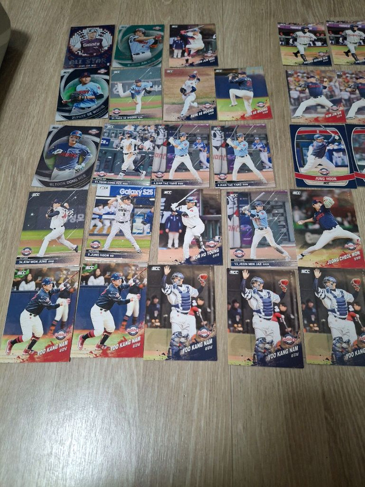 롯데자이언츠 SCC 포토 카드 40장정도 이미지