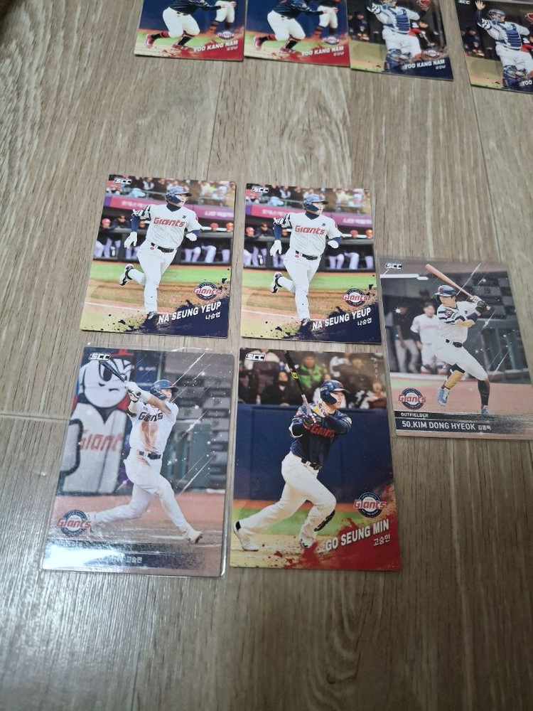 롯데자이언츠 SCC 포토 카드 40장정도 이미지