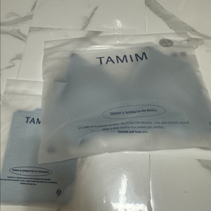 타밈 에어젤핏 젤리 브라 에어블루 XL + 에어브리프 팬티 일괄 판매 이미지