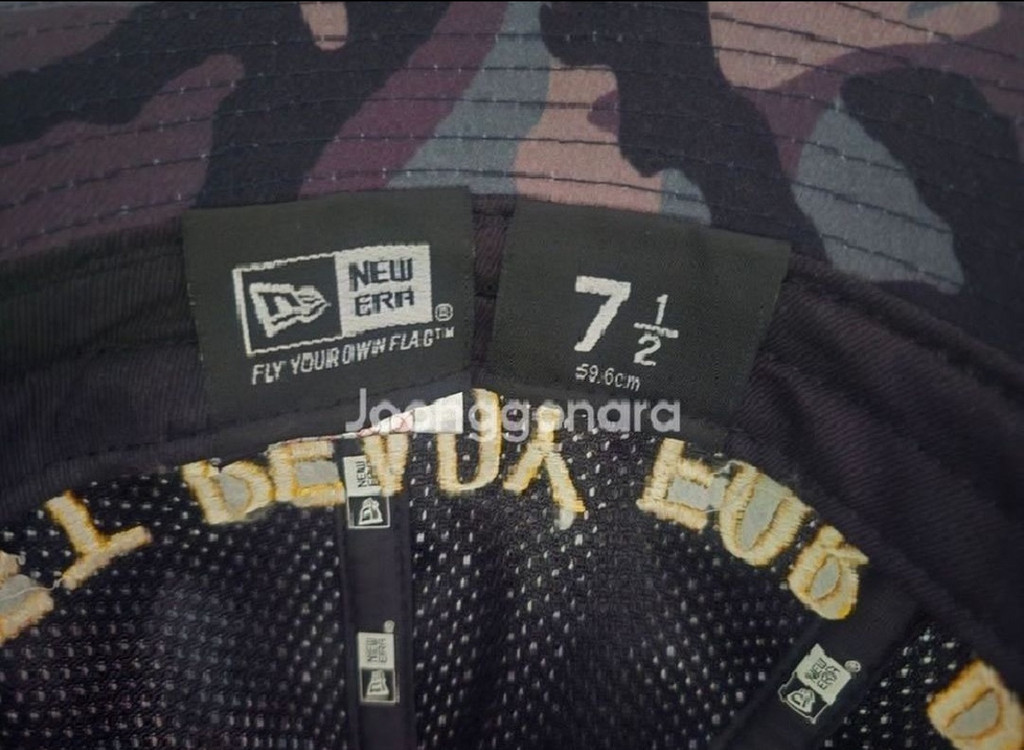 (가격인하) 베트남전 스누피 일본 복각 카모 버켓햇 7과 1/2 모자 버킷햇 이미지