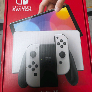 닌텐도 스위치 oled 화이트 풀박스 판매합니다 이미지