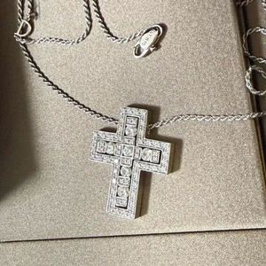 (24년식) [L] 다미아니 벨에포크 화이트골드 목걸이 라지 사이즈 펜던트 이미지