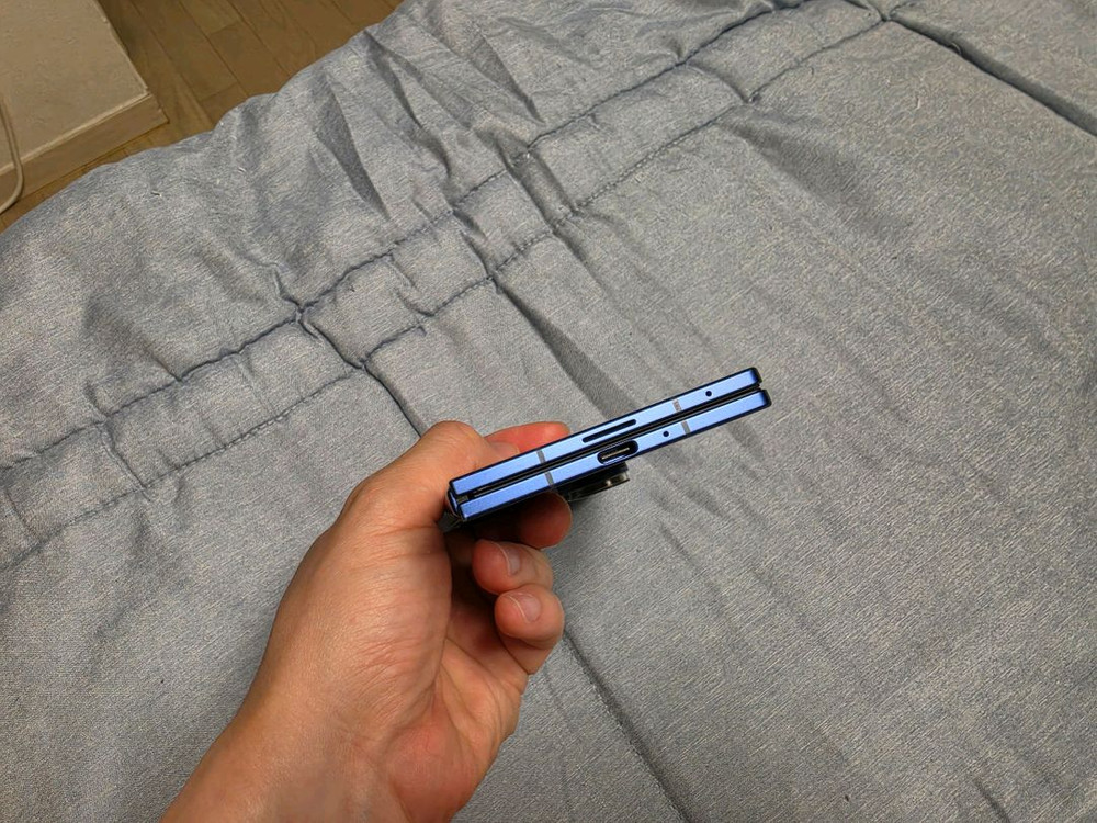 갤럭시 폴드7 512G 블루, skt용 정상해지 이미지