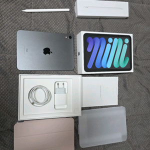 아이패드미니6 + 애플펜슬2세대 이미지