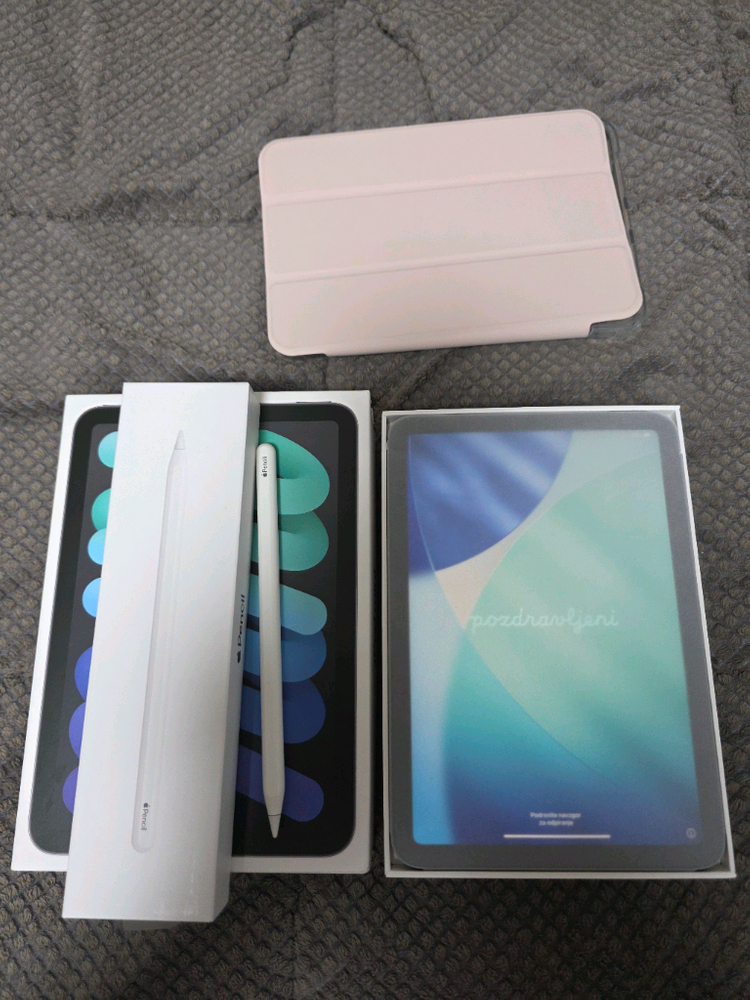 아이패드미니6 + 애플펜슬2세대 이미지