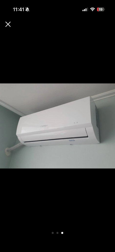 캐리어 에어컨 18평 2in1 (스탠드,벽걸이,실외기) 이미지