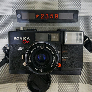 코니카 C 35 EF 필름카메라 이미지