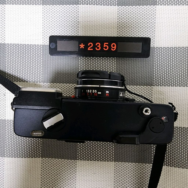 코니카 C 35 EF 필름카메라 이미지