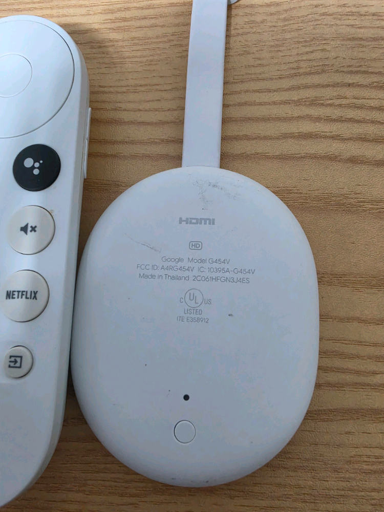 구글 크롬캐스트 4세대 hd 스트리밍 디바이스 이미지