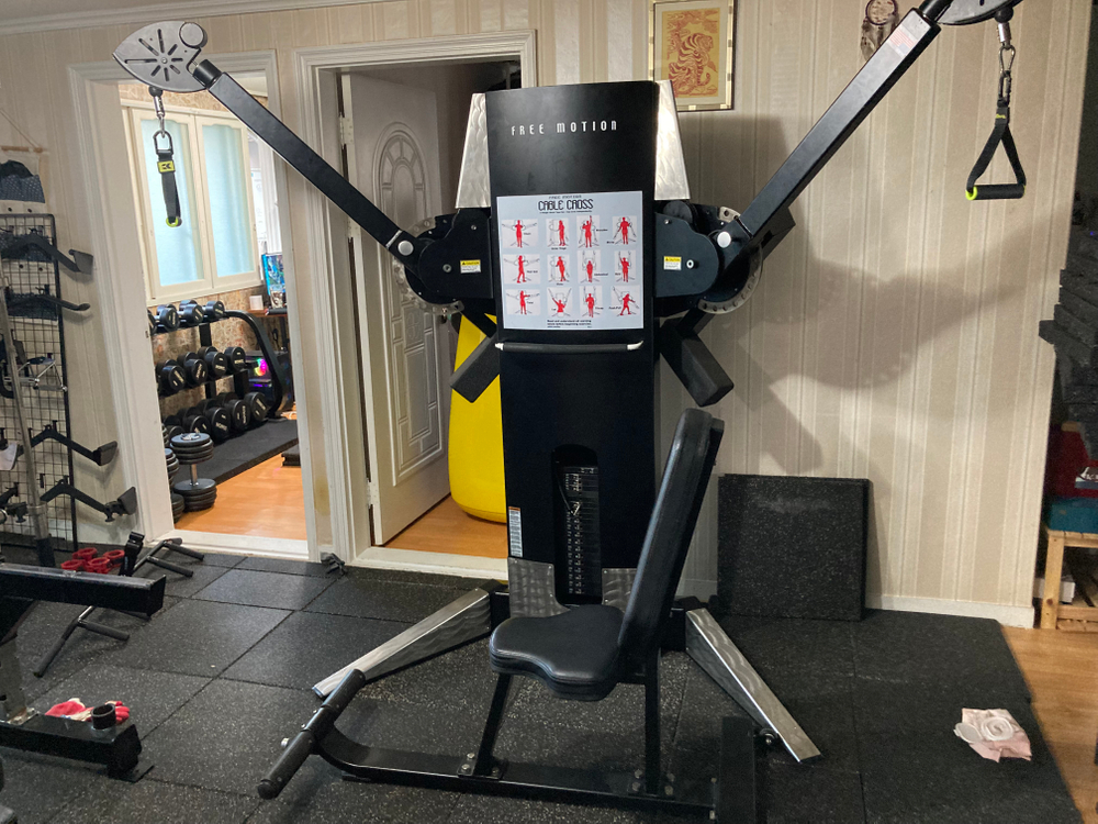 홈짐 멀티 운동기구 세트 이미지