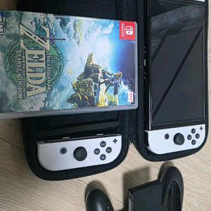 닌텐도스위치oled 팝니다(젤다 왕눈이 포함) 이미지