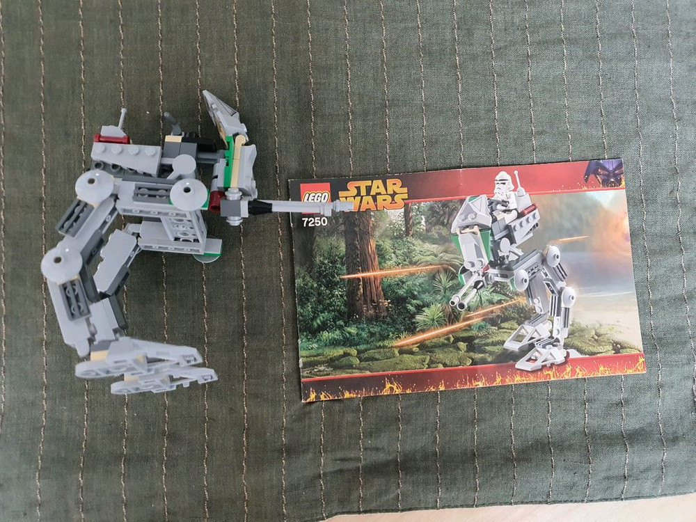 레고 7250 7655 벌크 올드 스타워즈 클론 스카우트 워커 at rt 이미지