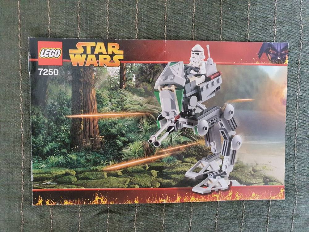 레고 7250 7655 벌크 올드 스타워즈 클론 스카우트 워커 at rt 이미지