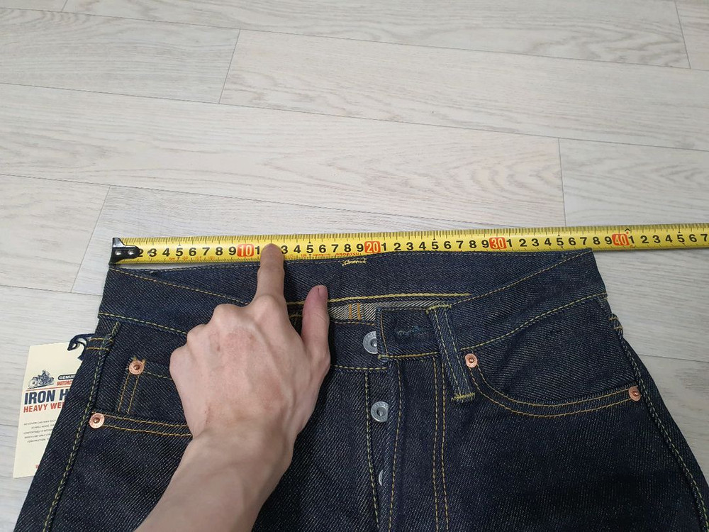 아이언하트 666S-21 21oz 셀비지 데님 모드나인 사무라이진 모모타로진 플랫헤드 제라도 이미지