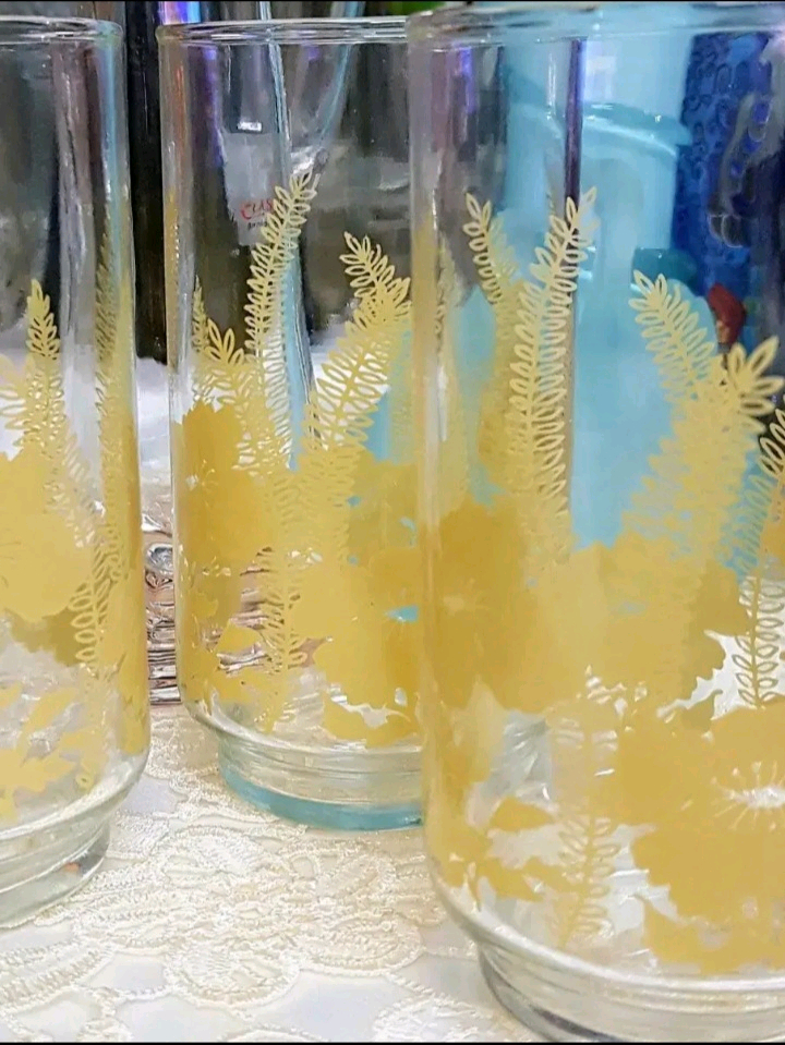 미국유리컵 70s리비플로럴 개당가 이미지