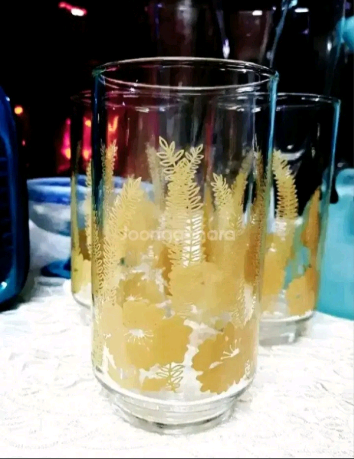 미국유리컵 70s리비플로럴 개당가 이미지