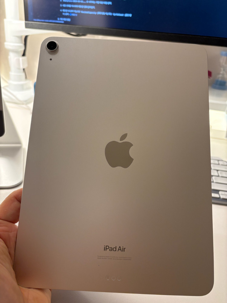 아이패드 에어 5세대 64기가 wifi 버젼 스타라이트 이미지