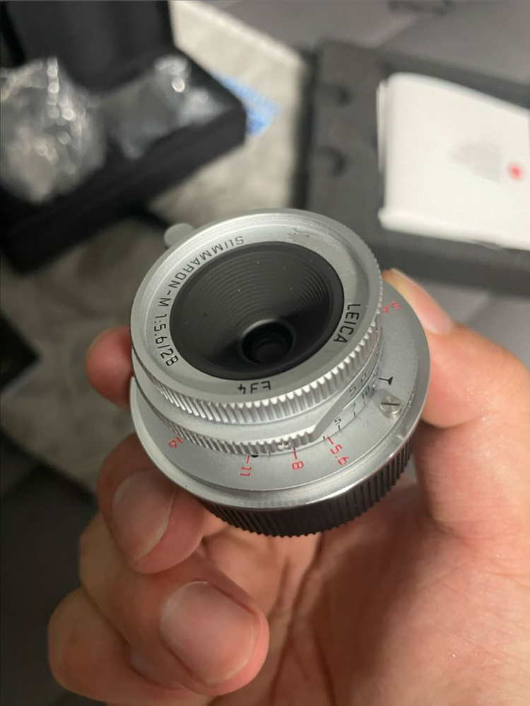 라이카 28mm 복각 주마론 초민트급 풀박팝니다 이미지