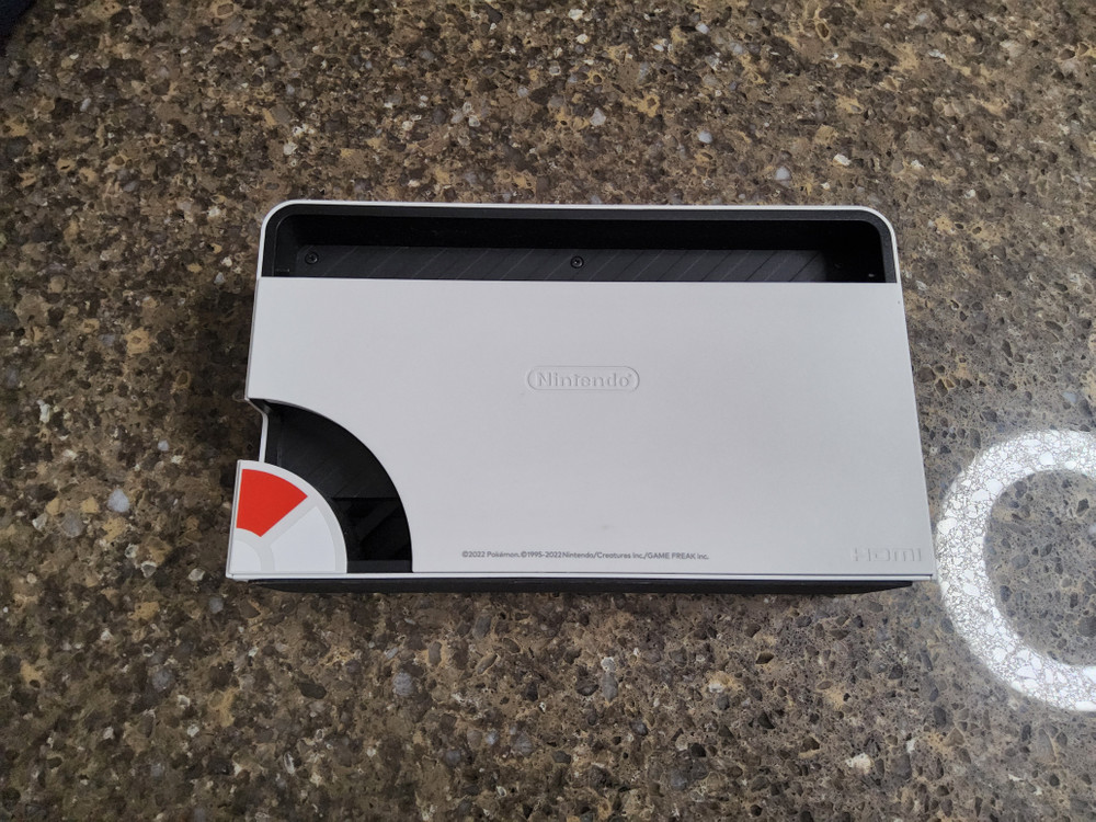 닌텐도 스위치 oled 스칼렛 바이올렛 정품 독 택포 이미지