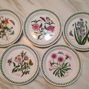 빈티지 영국포트메리온 중접시5개 일괄 이미지