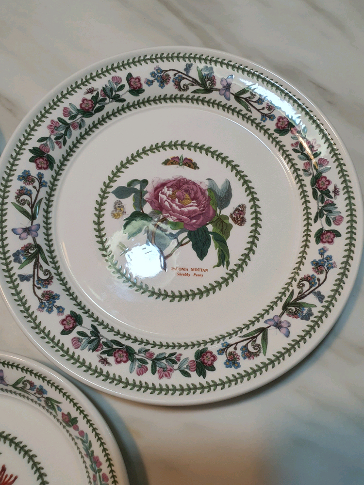 빈티지 영국베리에이션 대접시와중접시3개 일괄 이미지