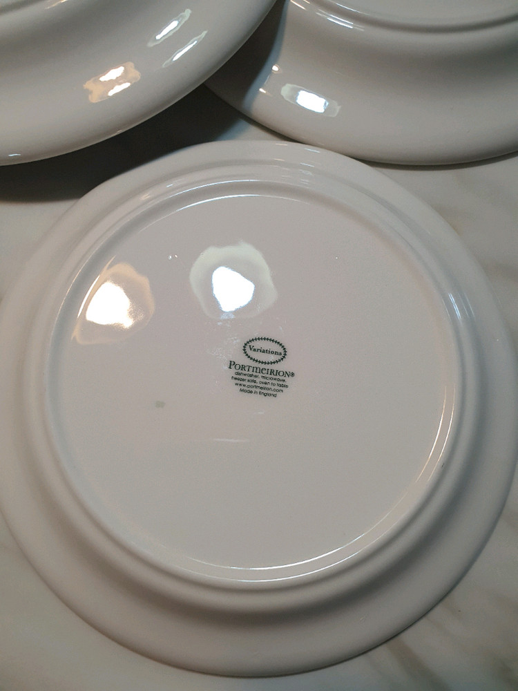 빈티지 영국베리에이션 대접시와중접시3개 일괄 이미지