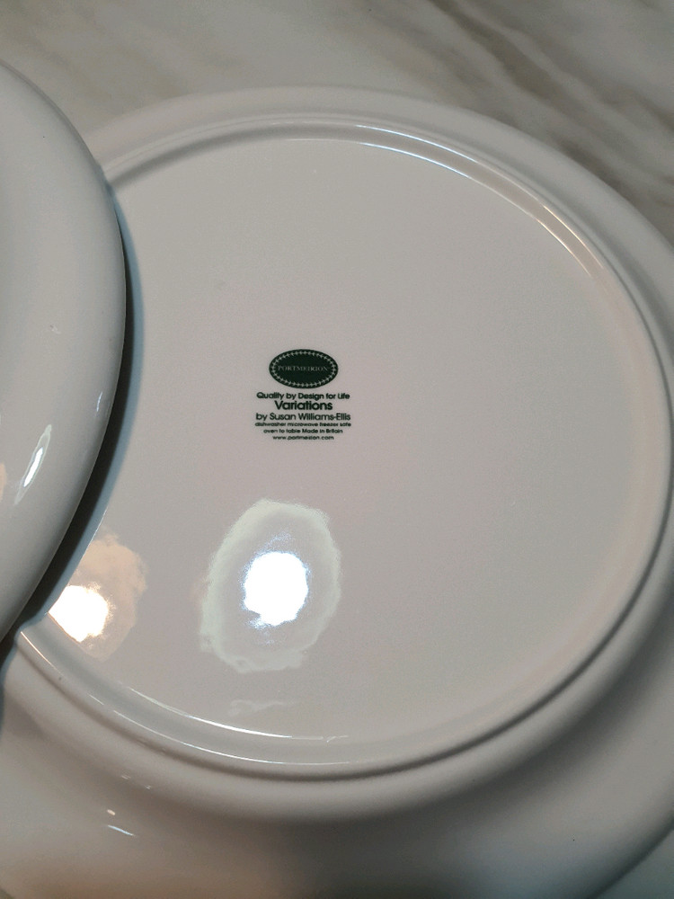 빈티지 영국베리에이션 대접시와중접시3개 일괄 이미지