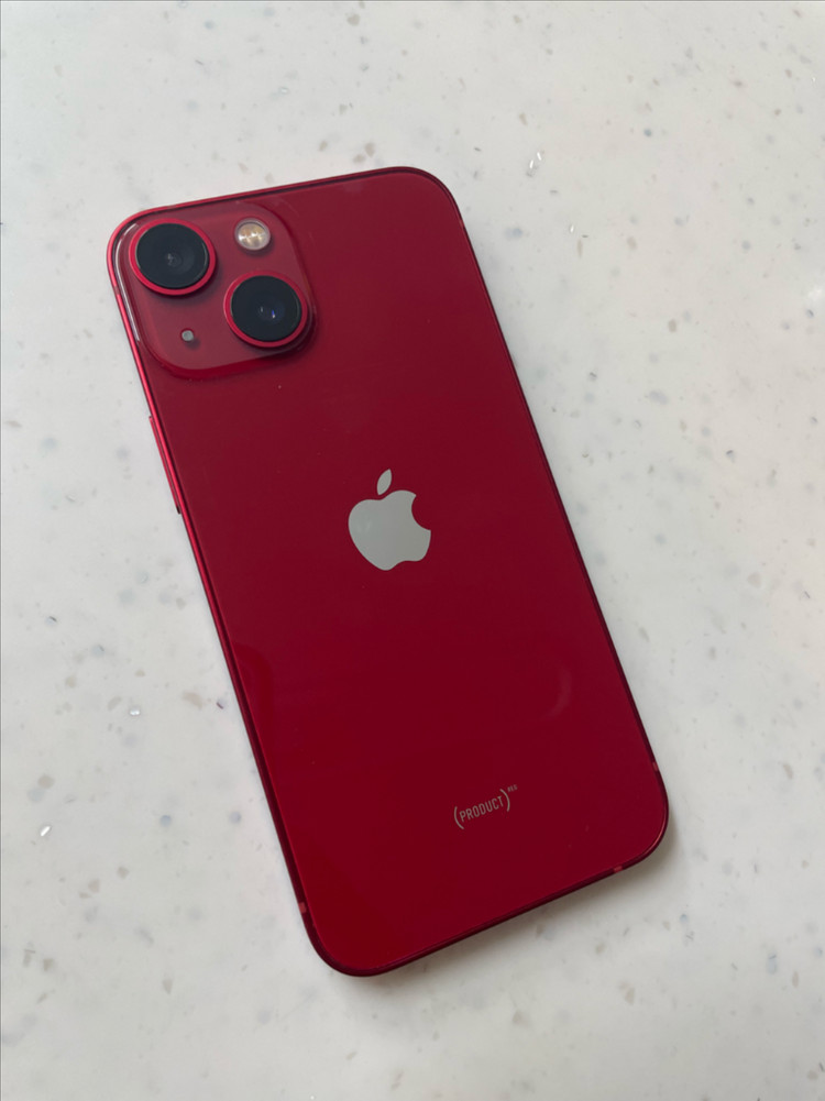 아이폰13미니 128 레드 SSS급 이미지