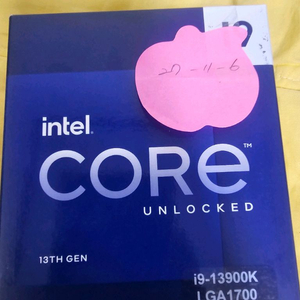 인텔 코어 i9 13900k 미개봉 신품 이미지