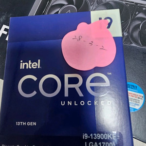 인텔 13900kf cpu 미개봉 신품 이미지