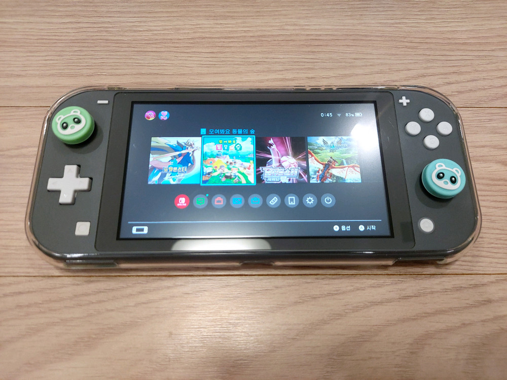 닌텐도스위치라이트 그레이 풀박스 제품 이미지