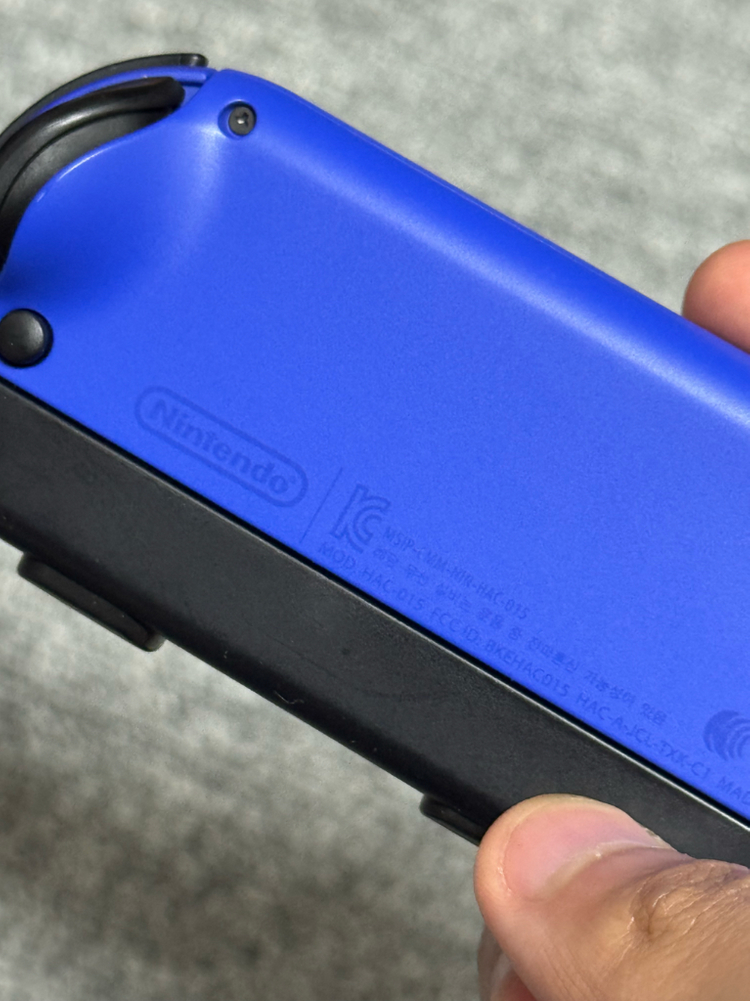 닌텐도 스위치 한국정발 정품 조이콘 네온 + 스트랩 S급 풀구성 이미지