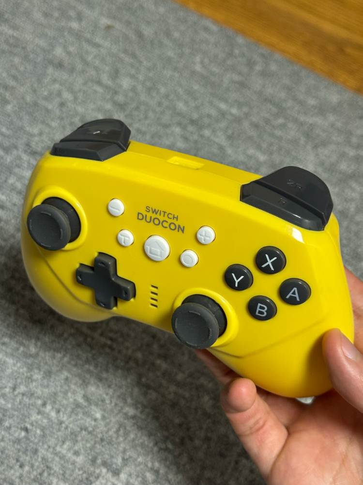 닌텐도 스위치 정품 듀오콘 옐로우 노랑 S급 이미지