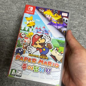 닌텐도 스위치 페이퍼 마리오 종이접기 킹 이미지