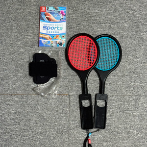 닌텐도 스위치 스포츠 + 암밴드 라켓 이미지