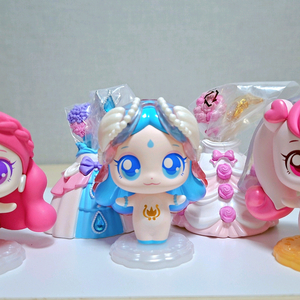 (미개봉)티니핑 웨딩 프린세스3종+뽀송핑+위시캣4종일괄 저렴하게 이미지