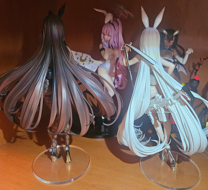 니케 블랑, 누아르, 엘리스 미소녀 레진 피규어 판매 이미지