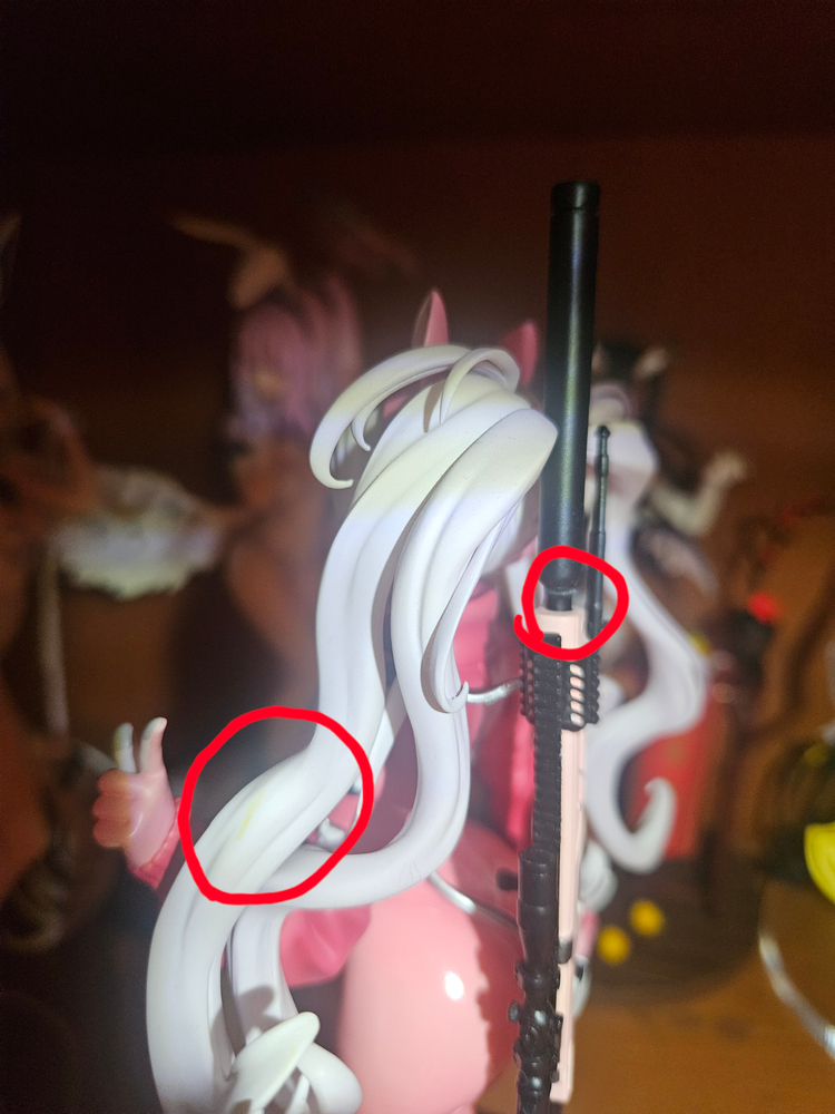 니케 블랑, 누아르, 엘리스 미소녀 레진 피규어 판매 이미지