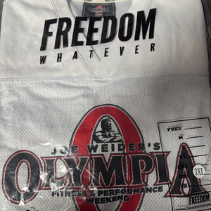 프리덤 올림피아 럭비 저지 화이트 XL 이미지