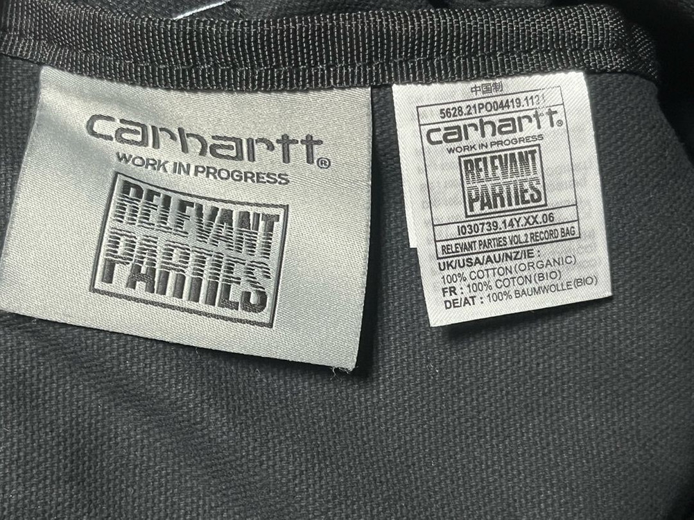 (거의새것) 칼하트 wip * relevant parties 레러번트 파 이미지