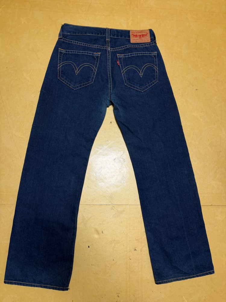 리바이스 아이코닉 1세대 스트레이트 핏 데님 바지 청바지 32 이미지