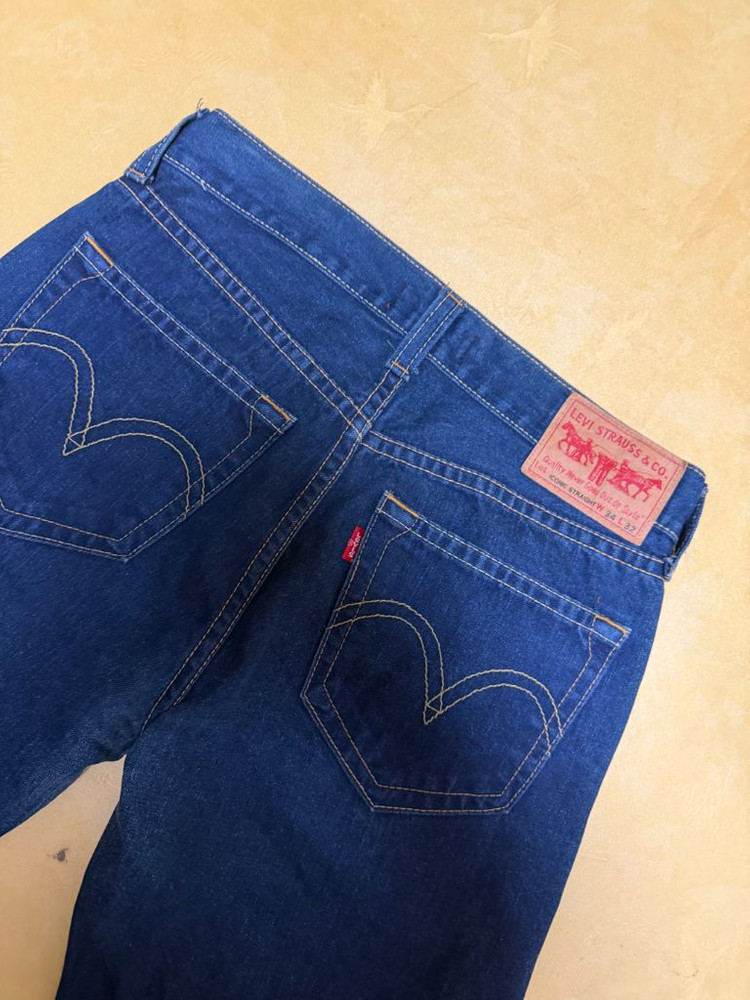 리바이스 아이코닉 1세대 스트레이트 핏 데님 바지 청바지 32 이미지
