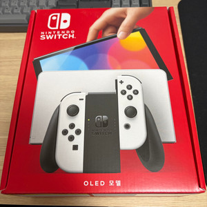 닌텐도 스위치 OLED (풀 구성품, 파우치+여분 보호필름 포함) 이미지