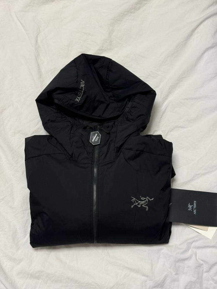 아크테릭스 아톰 후디 블랙 XL 새상품 이미지