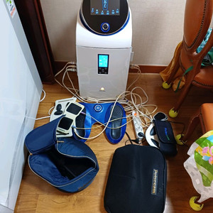 저주파 마사지기 풀세트 (공기청정기겸용,초음파 이미지