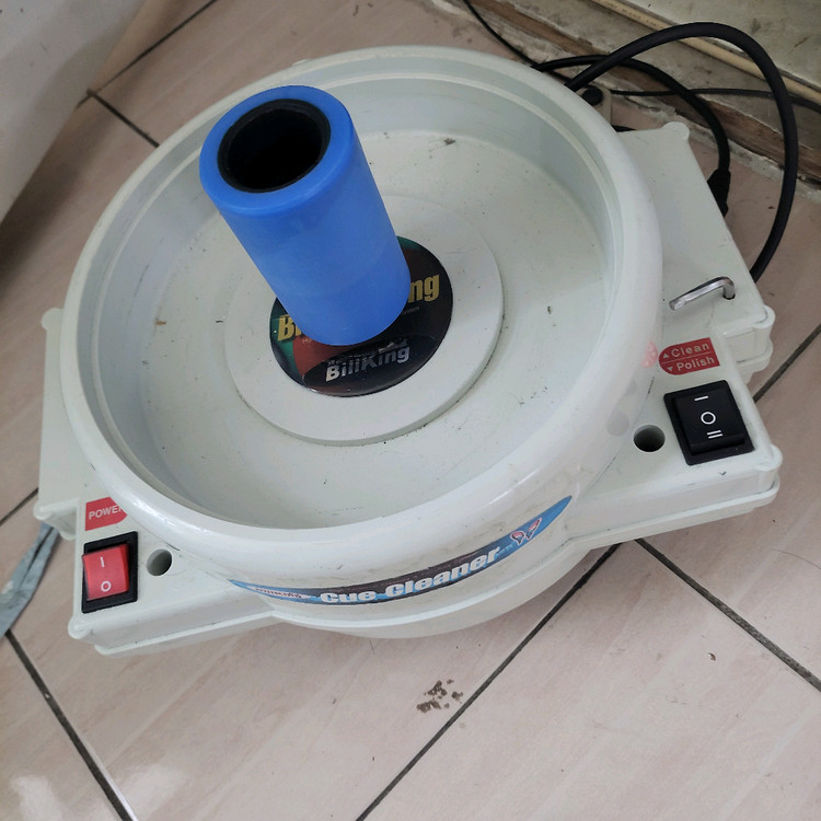 당구큐 세척기 큐맨기계 이미지